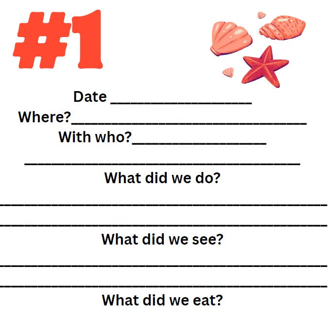 Kids' Summer Activity Journal