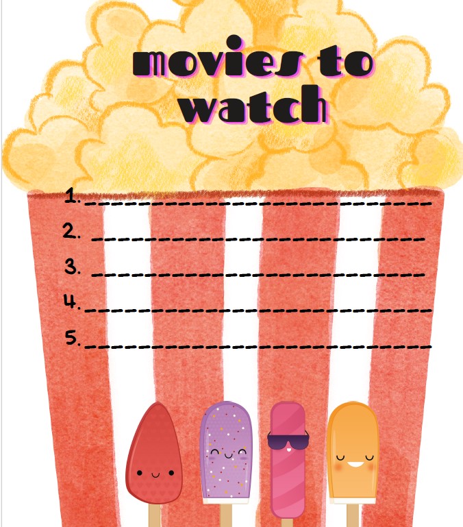 Kids' Summer Activity Journal